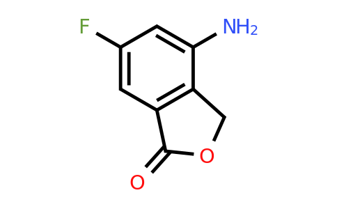 1207453-91-5 | 4-Amino-6-fluoroisobenzofuran-1(3H)-one
