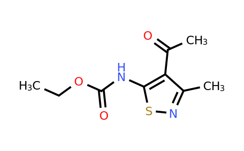 Ethyl N-(4-acetyl-3-methyl-1,2-thiazol-5-yl)carbamate