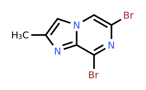 1208082-91-0 | 6,8-Dibromo-2-methylimidazo[1,2-a]pyrazine