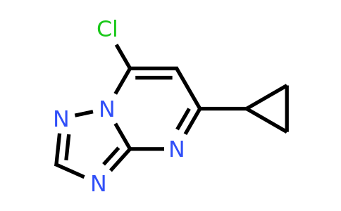 1208336-29-1 | 7-Chloro-5-cyclopropyl-[1,2,4]triazolo[1,5-a]pyrimidine