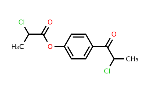 1208654-68-5 | 4-(2-Chloropropanoyl)phenyl 2-chloropropanoate