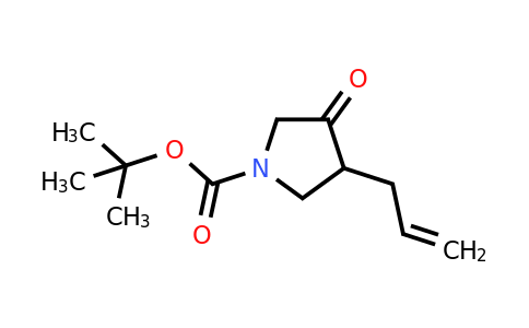 120871-73-0 | tert-Butyl 3-oxo-4-(prop-2-en-1-yl)pyrrolidine-1-carboxylate