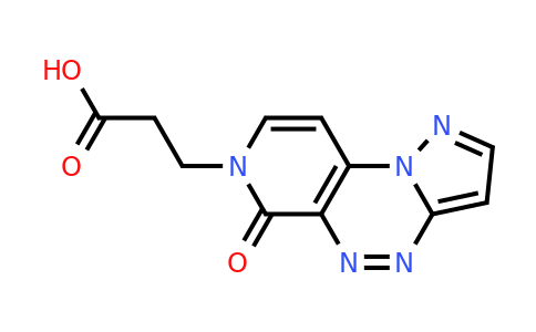 1208758-14-8 | 3-(6-Oxopyrazolo[5,1-c]pyrido[4,3-e][1,2,4]triazin-7(6H)-yl)propanoic acid