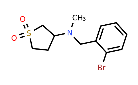 1208817-69-9 | 3-((2-Bromobenzyl)(methyl)amino)tetrahydrothiophene 1,1-dioxide