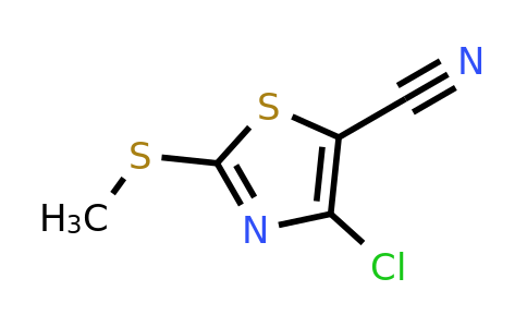 120891-11-4 | 4-Chloro-2-(methylthio)-5-thiazolecarbonitrile