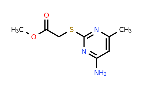 1209087-12-6 | Methyl 2-((4-amino-6-methylpyrimidin-2-yl)thio)acetate