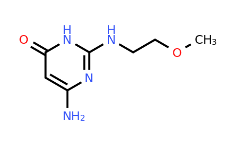 1209137-35-8 | 6-Amino-2-((2-methoxyethyl)amino)pyrimidin-4(3H)-one