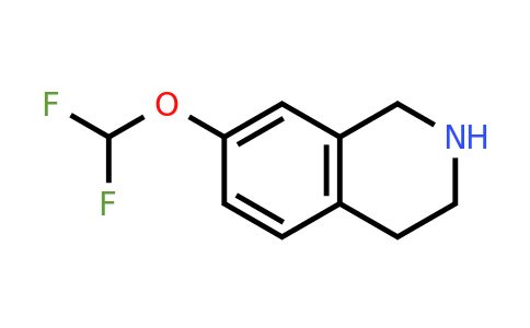 1209300-05-9 | 7-(Difluoromethoxy)-1,2,3,4-tetrahydroisoquinoline