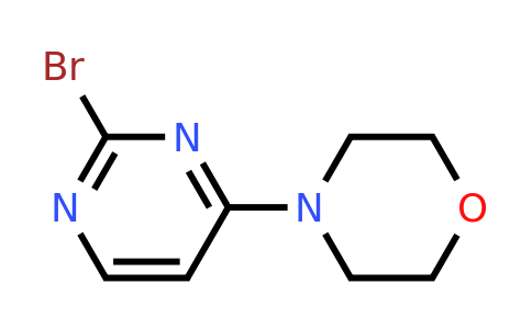1209459-32-4 | 4-(2-Bromopyrimidin-4-yl)morpholine