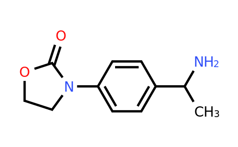 1210001-75-4 | 3-[4-(1-aminoethyl)phenyl]-1,3-oxazolidin-2-one