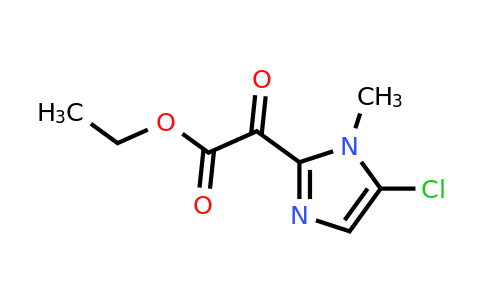 1210133-00-8 | Ethyl 2-(5-chloro-1-methyl-1h-imidazol-2-yl)-2-oxoacetate