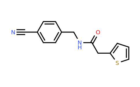 1210386-46-1 | n-(4-Cyanobenzyl)-2-(thiophen-2-yl)acetamide