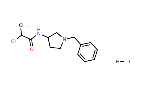 1210664-95-1 | n-(1-Benzylpyrrolidin-3-yl)-2-chloropropanamide hydrochloride