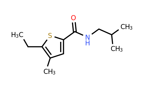 1210715-54-0 | 5-Ethyl-N-isobutyl-4-methylthiophene-2-carboxamide
