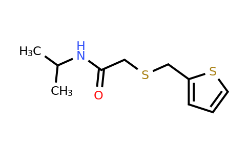 1210807-80-9 | n-Isopropyl-2-((thiophen-2-ylmethyl)thio)acetamide