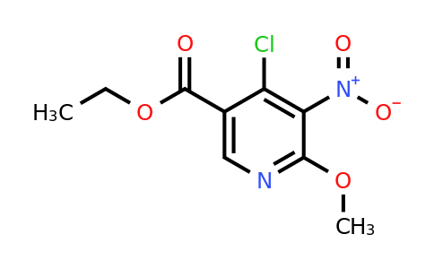 1210835-76-9 | Ethyl 4-chloro-6-methoxy-5-nitronicotinate
