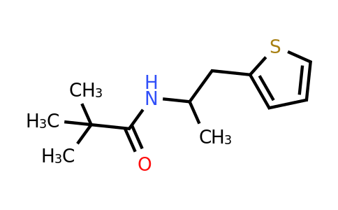 1210874-63-7 | n-(1-(Thiophen-2-yl)propan-2-yl)pivalamide
