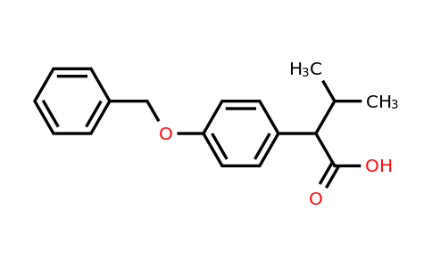 2-(4-(Benzyloxy)phenyl)-3-methylbutanoic acid