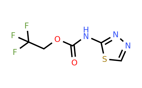 1211199-35-7 | 2,2,2-Trifluoroethyl n-(1,3,4-thiadiazol-2-yl)carbamate