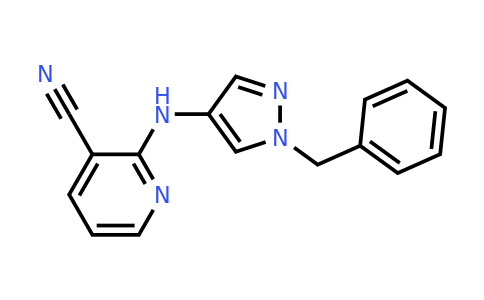 1211205-30-9 | 2-((1-Benzyl-1h-pyrazol-4-yl)amino)nicotinonitrile