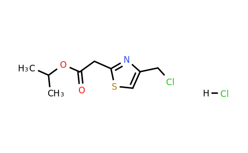 1211234-81-9 | Isopropyl 2-(4-(chloromethyl)thiazol-2-yl)acetate hydrochloride