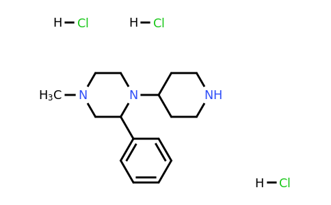 1211321-90-2 | 4-Methyl-2-phenyl-1-(piperidin-4-yl)piperazine trihydrochloride