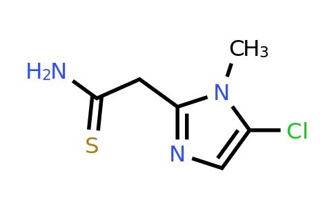 1211349-15-3 | 2-(5-Chloro-1-methyl-1h-imidazol-2-yl)ethanethioamide