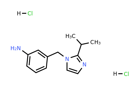 1211449-75-0 | 3-((2-Isopropyl-1H-imidazol-1-yl)methyl)aniline dihydrochloride