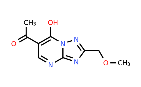 1211450-09-7 | 1-(7-Hydroxy-2-(methoxymethyl)-[1,2,4]triazolo[1,5-a]pyrimidin-6-yl)ethan-1-one