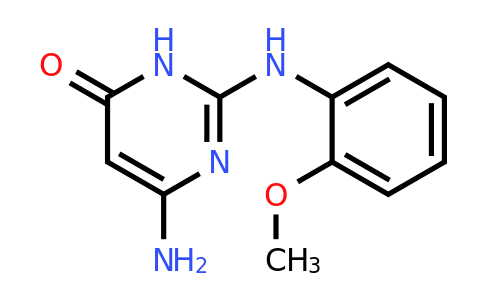 1211483-88-3 | 6-Amino-2-((2-methoxyphenyl)amino)pyrimidin-4(3H)-one