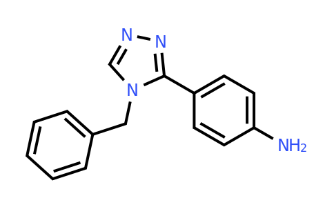 1211496-52-4 | 4-(4-Benzyl-4H-1,2,4-triazol-3-yl)aniline