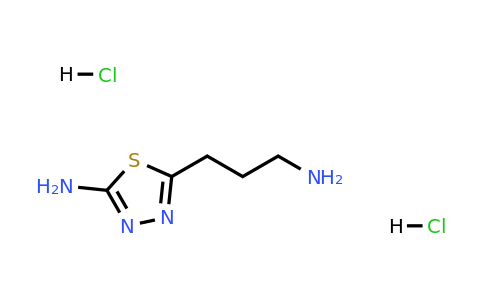 1211502-28-1 | 5-(3-Aminopropyl)-1,3,4-thiadiazol-2-amine dihydrochloride