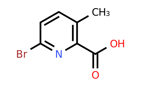 6-Bromo-3-methylpyridine-2-carboxylic acid