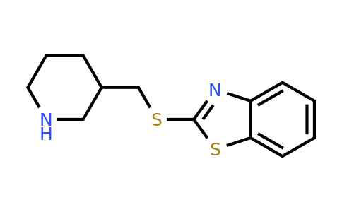 1211568-41-0 | 2-((Piperidin-3-ylmethyl)thio)benzo[d]thiazole