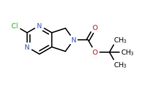 1211581-47-3 | tert-Butyl 2-chloro-5,7-dihydro-6H-pyrrolo[3,4-d]pyrimidine-6-carboxylate