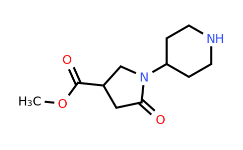 1211594-35-2 | Methyl 5-oxo-1-(piperidin-4-yl)pyrrolidine-3-carboxylate