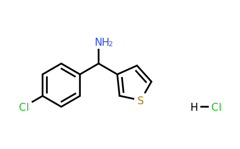 1211615-63-2 | (4-Chlorophenyl)(thiophen-3-yl)methanamine hydrochloride
