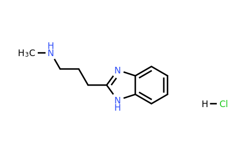 1211683-84-9 | 3-(1h-Benzo[d]imidazol-2-yl)-N-methylpropan-1-amine hydrochloride
