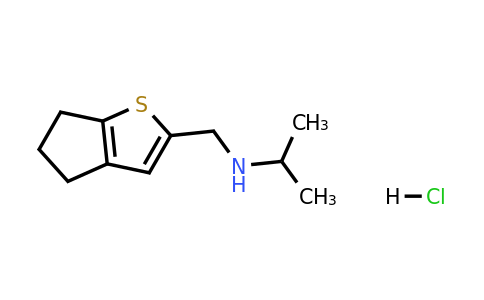 1211698-86-0 | {4h,5h,6h-cyclopenta[b]thiophen-2-ylmethyl}(propan-2-yl)amine hydrochloride