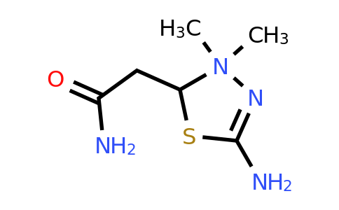 1211773-00-0 | 2-(5-Amino-3,3-dimethyl-2,3-dihydro-1,3lambda4,4-thiadiazol-2-yl)acetamide