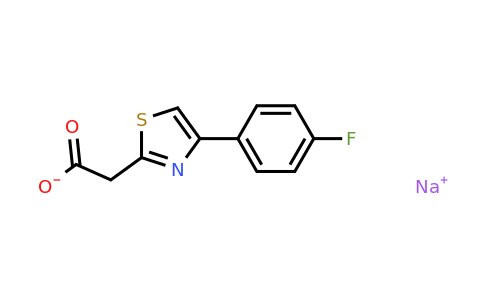 1211774-49-0 | Sodium 2-[4-(4-fluorophenyl)-1,3-thiazol-2-yl]acetate