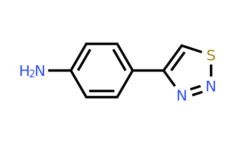 121180-51-6 | 4-(1,2,3-Thiadiazol-4-yl)aniline