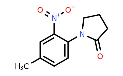 1-(4-Methyl-2-nitrophenyl)pyrrolidin-2-one