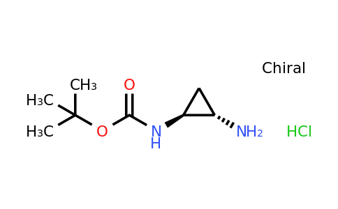 1212064-22-6 | tert-butyl N-[trans-2-aminocyclopropyl]carbamate;hydrochloride
