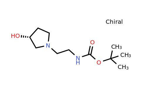 1212138-02-7 | tert-butyl (R)-(2-(3-hydroxypyrrolidin-1-yl)ethyl)carbamate