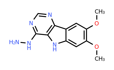 121218-45-9 | 4-Hydrazinyl-7,8-dimethoxy-5H-pyrimido[5,4-b]indole