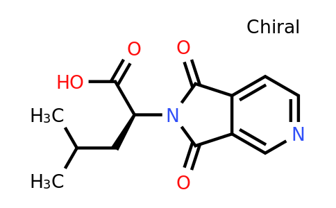 1212195-99-7 | (S)-2-(1,3-Dioxo-1,3-dihydro-2h-pyrrolo[3,4-c]pyridin-2-yl)-4-methylpentanoic acid