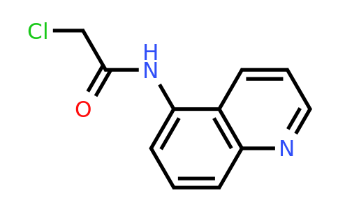 121221-08-7 | 2-Chloro-n-(quinolin-5-yl)acetamide