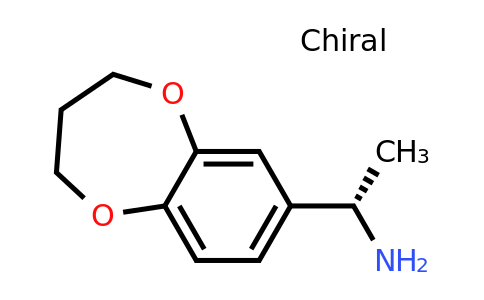 1212386-50-9 | (S)-1-(3,4-Dihydro-2h-benzo[b][1,4]dioxepin-7-yl)ethan-1-amine