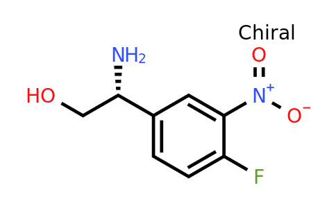(r)-2-Amino-2-(4-fluoro-3-nitrophenyl)ethan-1-ol